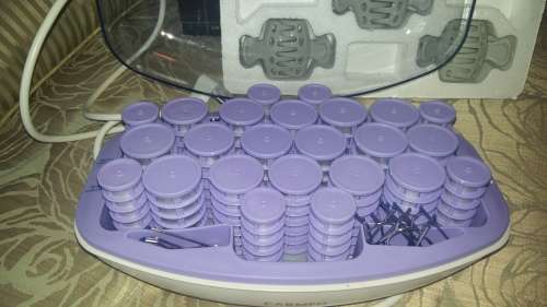 CARMEN Paris Electric Curlers.  Super Curl 24's Ceramic!!  Like New!