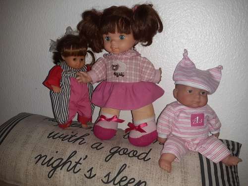 3 Beuatiful Vintage Dolls!  1 bid for all!