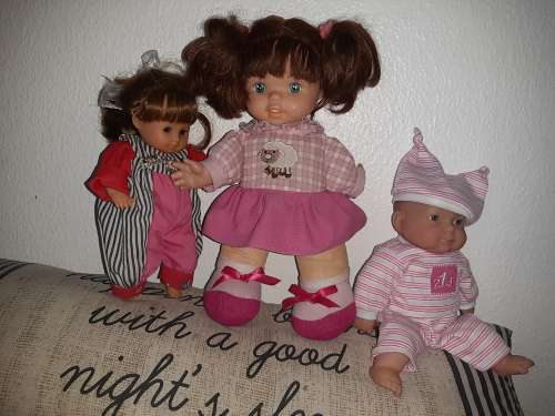 3 Beuatiful Vintage Dolls!  1 bid for all!