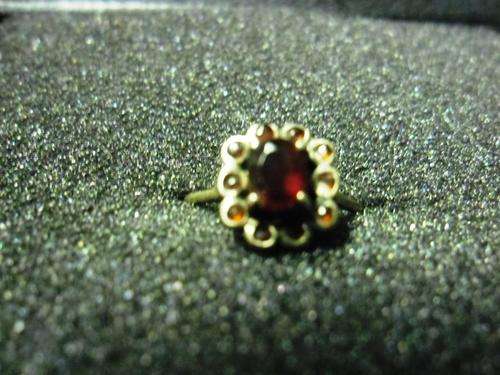 This is a beaut of a Ring, Sterling Silver with Ruby's