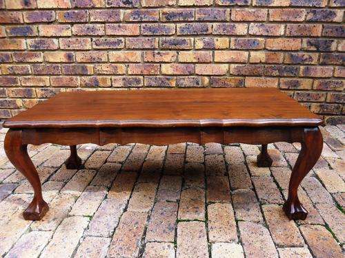 Antique ball and claw coffee table!!