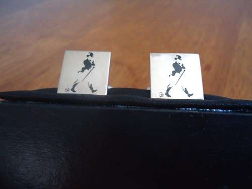 Johnnie Walker Cufflinks!  A must add to your collection.