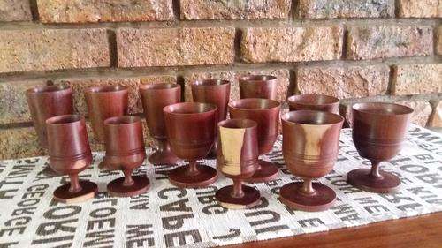 Beautiful Exotic Wooden Goblets!