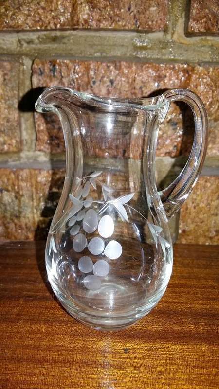 Beautiful Crystal Milk Jug!