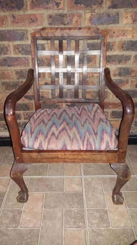 Vintage Ball and Claw Chair!