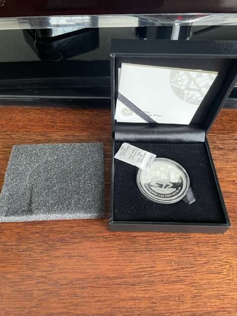 Silver krugerrand one ounce 2018 proof coin