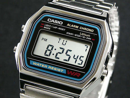 Casio Retro A158WA-1Q