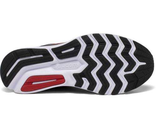 Saucony Ride 13 mens running shoe charcoal-black - size UK 8 / US 9 / EUR 42.5