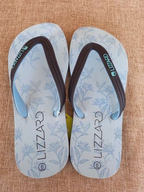 Lizzard sandals flip-flops men`s bolton blue - size UK 11