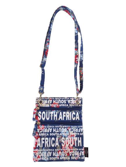 Bag Neck-South Africa- Robin Ruth (floral/navy)