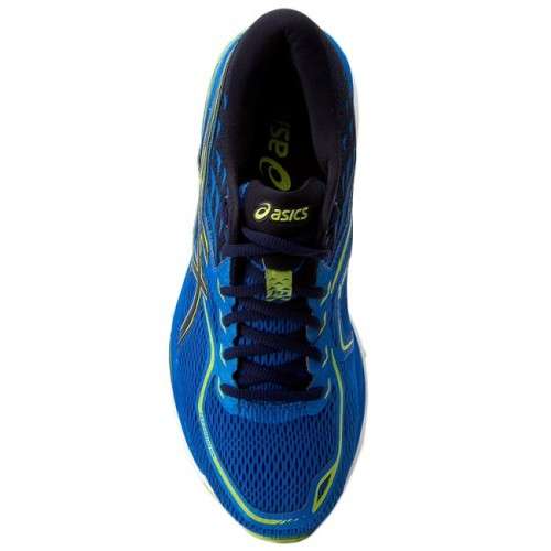 Asics Gel Cumulus19 mens running shoe UK 10 / US 11 / EUR 45 (directoire blue/peacoat/energy green)