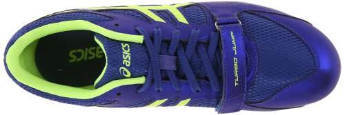 Asics Turbo Jump 2 - High Jump mens shoe - size UK 7 / US 8 / EUR 41.5 (deep blue/flash yellow)