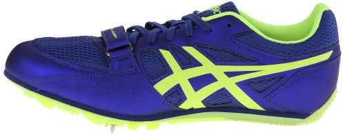 Asics Turbo Jump 2 - High Jump mens shoe - size UK 7 / US 8 / EUR 41.5 (deep blue/flash yellow)