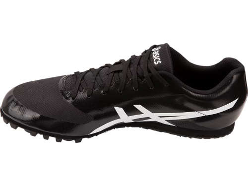 Asics Hyper LD 6 track and field shoe - size UK 4 / US 5 / EUR 37.5 (black/white)