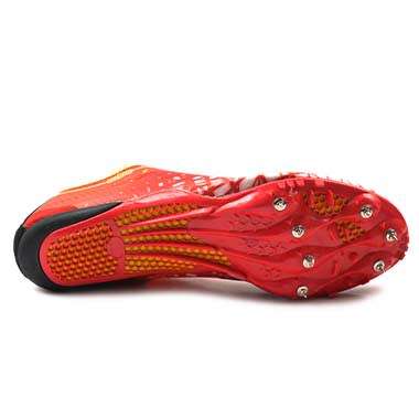 Olympic Pace Sprint Distance Spike shoe size 7 (red/white)
