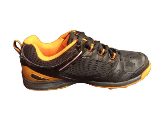 Olympic Flick Hockey Kids shoe size 4 (black/orange)