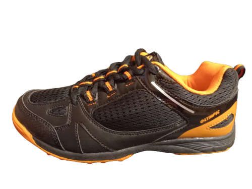 Olympic Flick Hockey Kids shoe size 4 (black/orange)