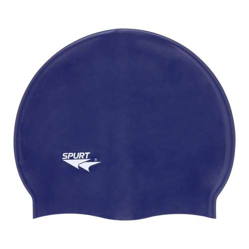 Swim Cap Spurt Plain - Navy