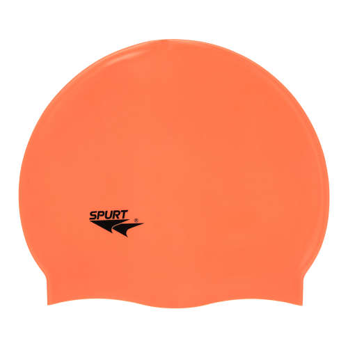 Swim Cap Spurt Plain - Orange