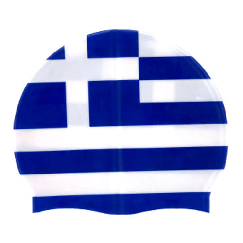 Swim Cap Spurt Country Flag - Greece