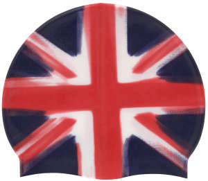 Swim Cap Spurt Country Flag - Great Britain UK