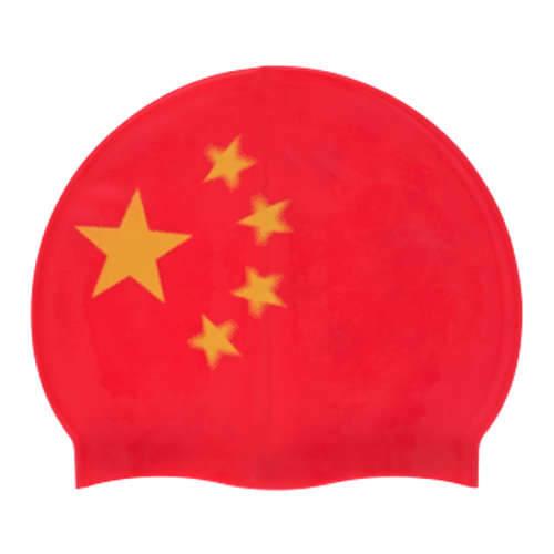 Swim Cap Spurt Country Flag - China