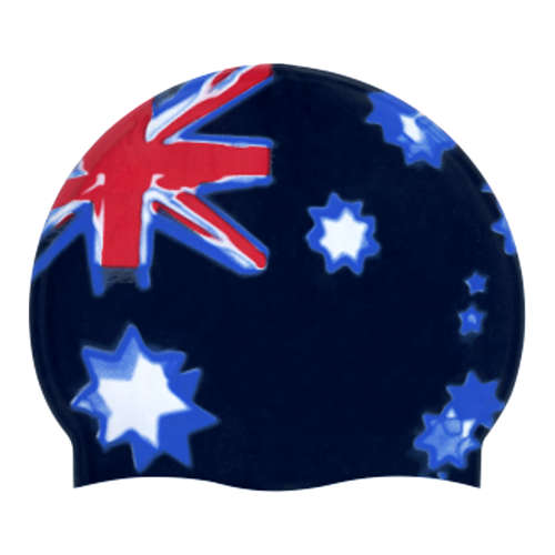 Swim Cap Spurt Country Flag - Australia