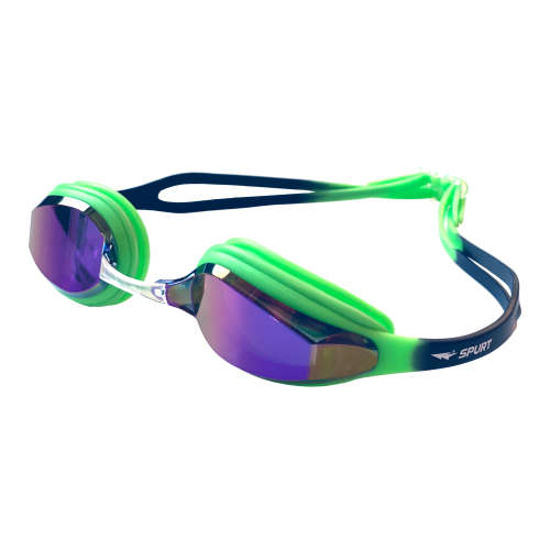 Goggles Spurt Senior - Elite Racer WVN mirror black green