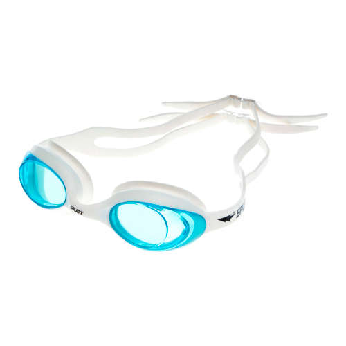 Goggles Spurt Junior - Blaze white with aqua lens