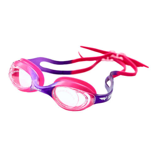 Goggles Spurt Junior - Blaze pink and purple with clear lens