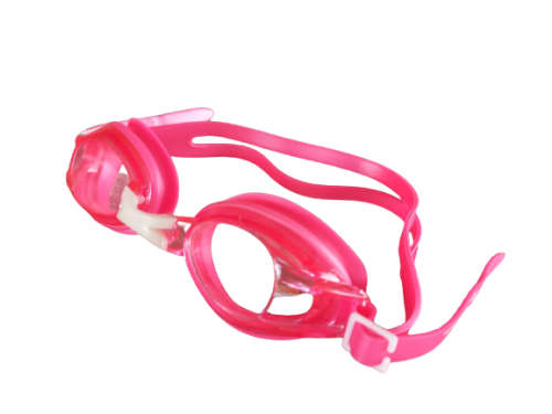 Goggles Spurt Junior - Criss-Cross pink with clear lens