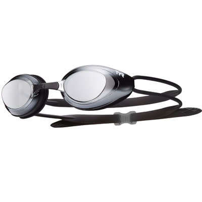 Goggles TYR Black Hawk Racing Mirror - Silver/Silver Metal