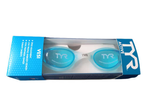 Goggles TYR Senior Vesi - clear with blue lens