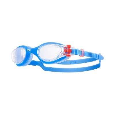 Goggles TYR Junior Vesi - clear/blue