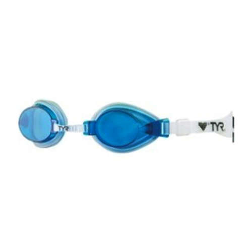 Goggles TYR Junior Qualifier - clear and blue with blue lens