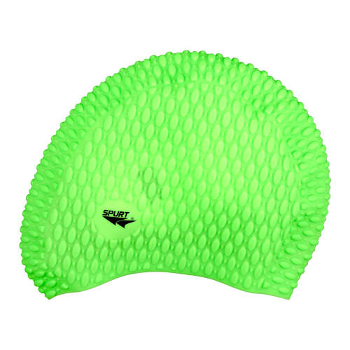 Swim Cap Spurt Bubble - Neon green