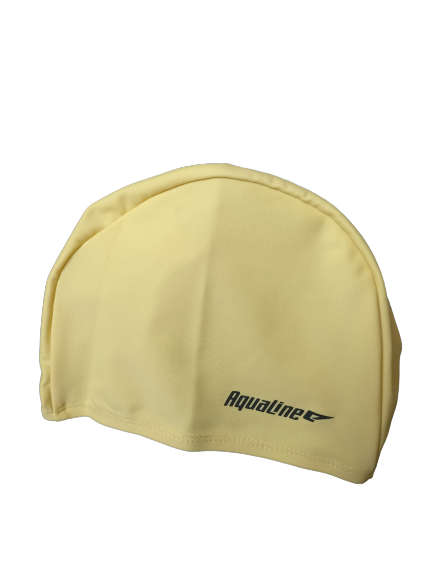 Swim Caps Aqualine Lycra - Yellow