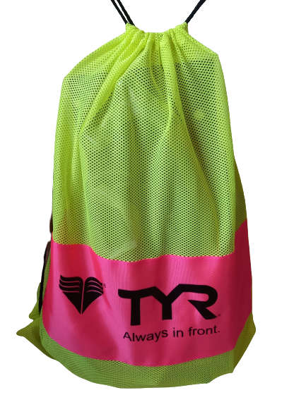Mesh Bag TYR - Yellow and Pink