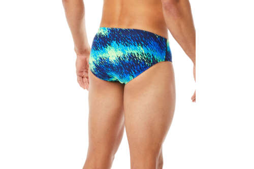 TYR Men`s Swimming Racer - Perseus Blue/Green - Size 38