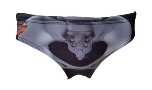 Men`s Swimming Racer - Skeleton - Size 34