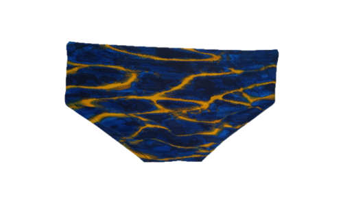 TYR Men`s Swimming Racer - Lambent Navy/Gold - Size 32