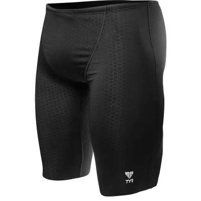 TYR Men`s Swimming Jammer - Hexa PNP Black - Size 30