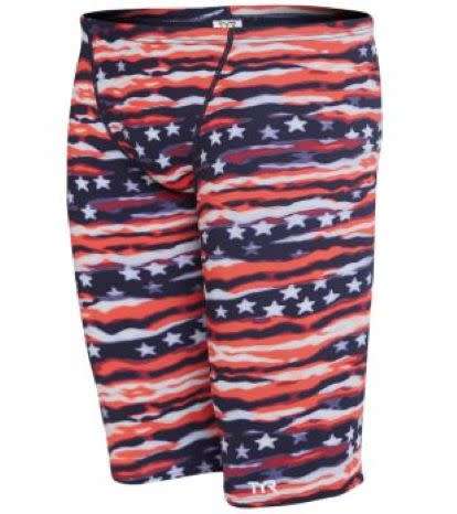 TYR Men`s Swimming Jammer - All American - Size 36