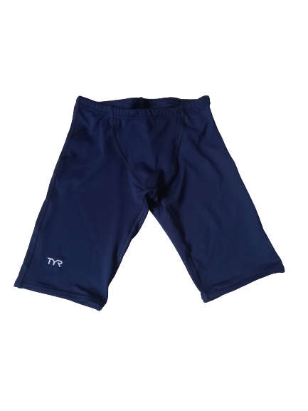 TYR Men`s Swimming Jammer - Championship Cut Navy - Size 28
