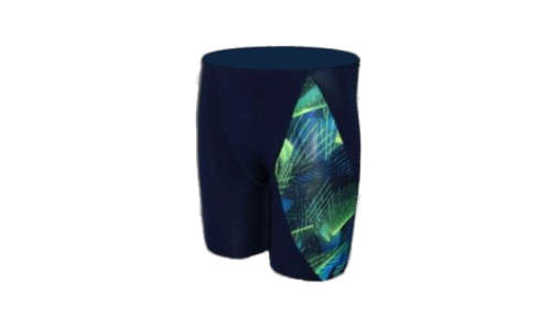 TYR Men`s Swimming Jammer - Axis Diverge Blue/Green - Size 34