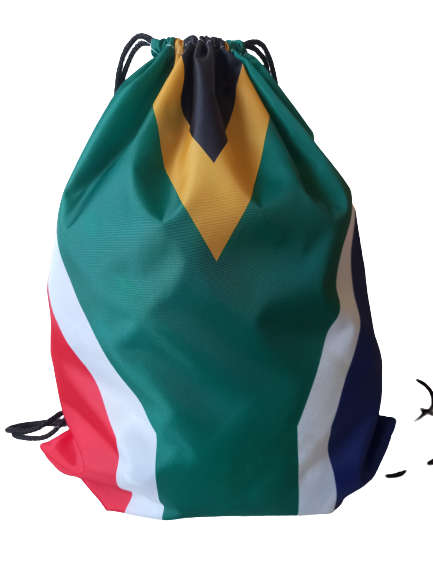 Drawstring bag S.A. flag