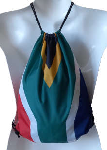 Drawstring bag S.A. flag