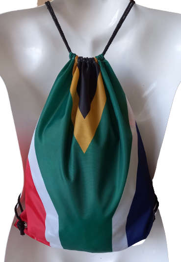 Drawstring bag S.A. flag