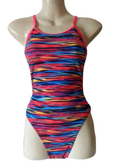TYR Ladies Swimming Costume - Bonzai Trinity Fit - Size 30