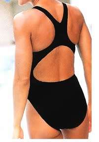 TYR Ladies Swimming Costume - Solid Maxfit - Size 32